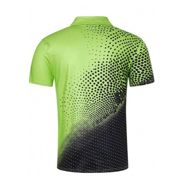 Men’s Green & Black Golf Polo Shirt