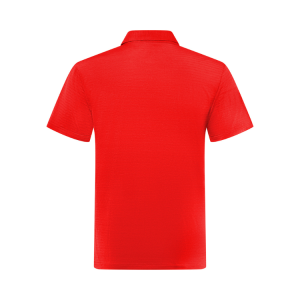 Men’s Red Golf Polo Shirt