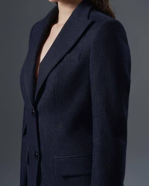 Women’s solid navy suit