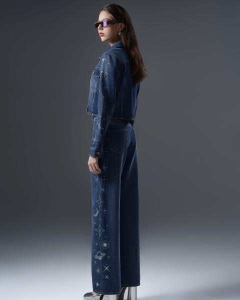 Galaxy women’s denim set