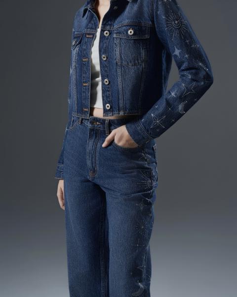 Galaxy women’s denim set