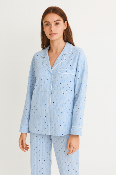 Women’s Blue Pastel Sleepwear