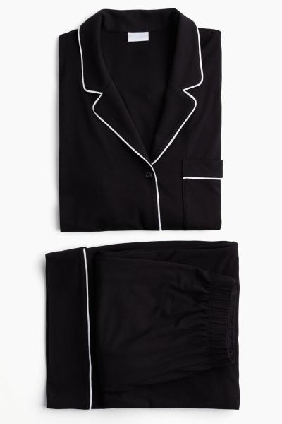 Women’s Black Sleepwear Set