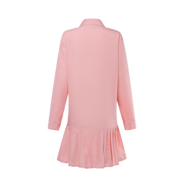 Pink Shirt Dress