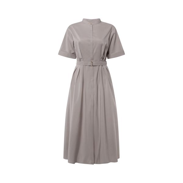 Beige Basic Dress