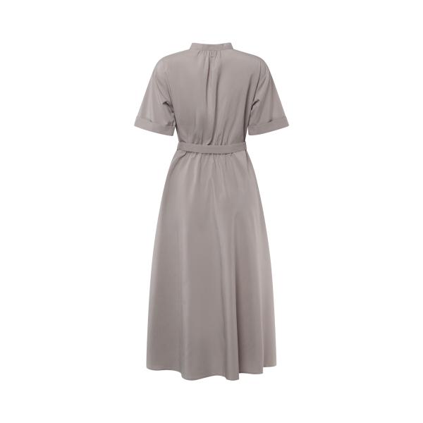 Beige Basic Dress