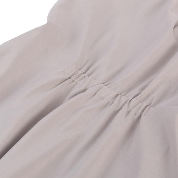 Beige Basic Dress