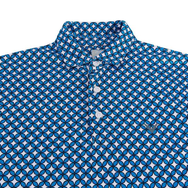 Short sleeve golf polo shirt