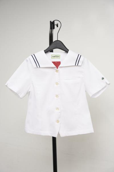 White japanese style shirt