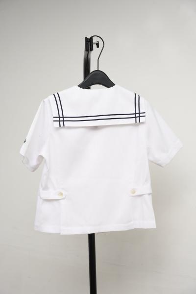 White japanese style shirt