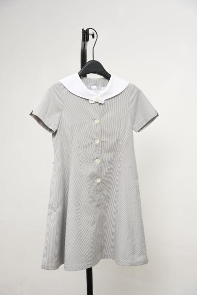 Striped japanese style dress