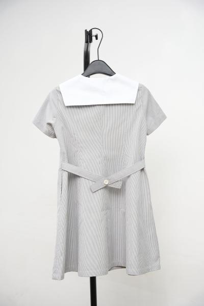 Striped japanese style dress