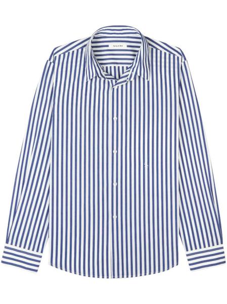 Men’s long-sleeve striped shirt