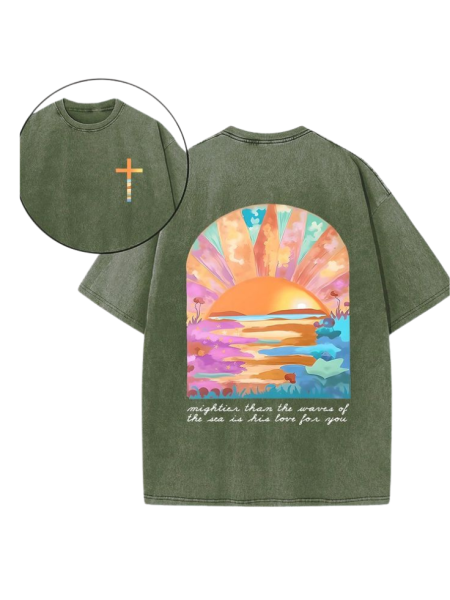 Color printed T- Shirt